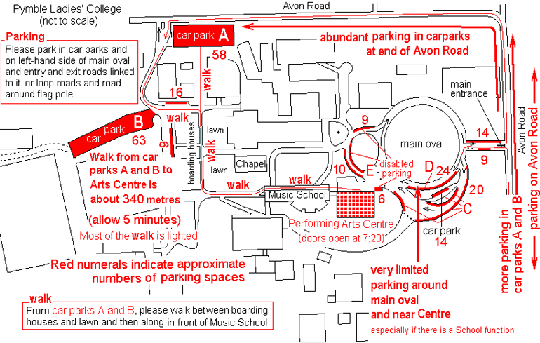 Detailed Map of PLC Campus