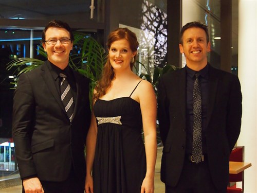Streeton Trio in Foyer